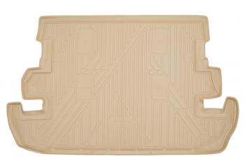 Коврик багажника Element (полиуретан) Toyota Land Cruiser  200 (2007-2021) дорестайлинг, 1-ый рестайлинг, 2-ой рестайлинг (бежевый)