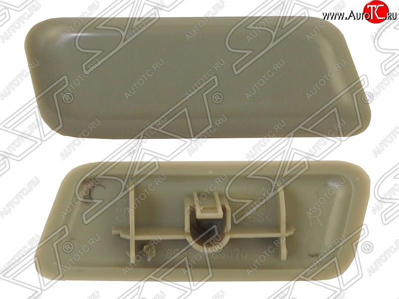 264 р. Правая крышка омывателя фар SAT Toyota Land Cruiser 200 2-ой рестайлинг (2015-2021) (Неокрашенная)  с доставкой в г. Майкоп