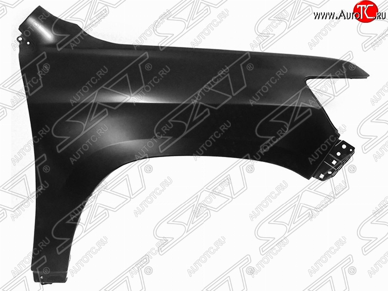 6 599 р. Правое крыло переднее SAT Toyota Land Cruiser 200 2-ой рестайлинг (2015-2021) (Неокрашенное)  с доставкой в г. Майкоп