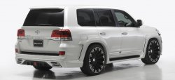 9 299 р. Лип спойлер WALD Toyota Land Cruiser 200 2-ой рестайлинг (2015-2021) (Неокрашенный)  с доставкой в г. Майкоп. Увеличить фотографию 3