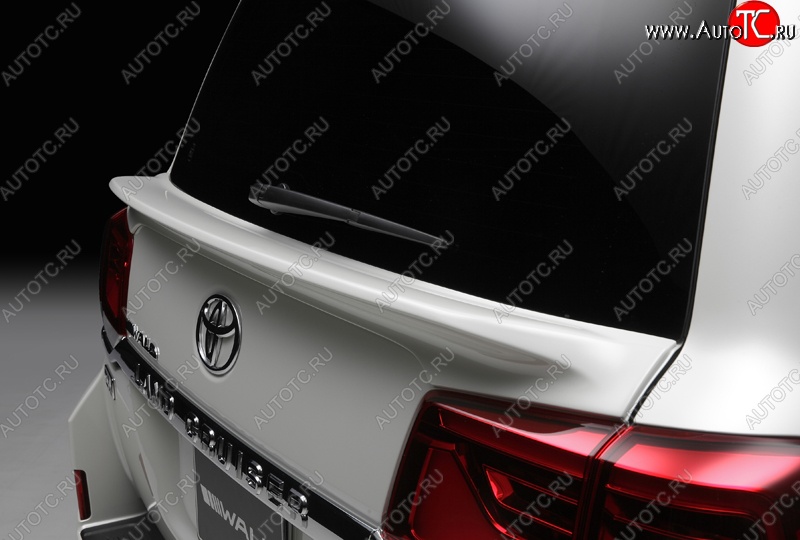 9 299 р. Лип спойлер WALD Toyota Land Cruiser 200 2-ой рестайлинг (2015-2021) (Неокрашенный)  с доставкой в г. Майкоп