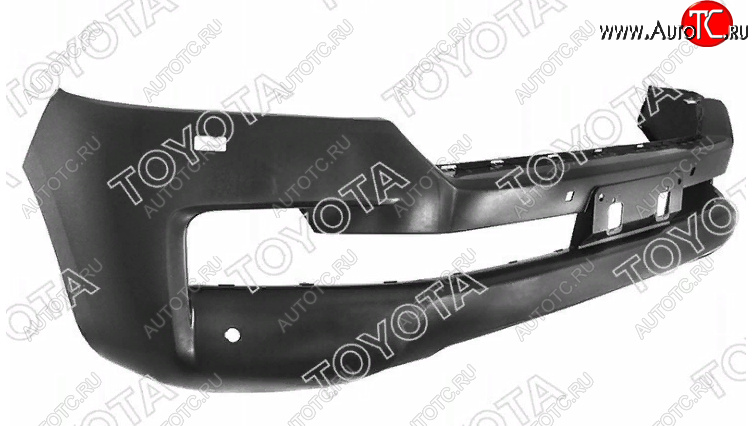 38 749 р. Передний бампер (под омыватели и радар детекторы) TOYOTA Toyota Land Cruiser 200 2-ой рестайлинг (2015-2021) (неокрашенный)  с доставкой в г. Майкоп