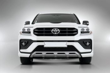 54 999 р. Бампер передний THOR Toyota Land Cruiser 200 2-ой рестайлинг (2015-2021) (Неокрашенный)  с доставкой в г. Майкоп. Увеличить фотографию 6