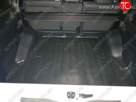 1 879 р. Коврик в багажник Aileron (5 мест) Toyota Land Cruiser 200 2-ой рестайлинг (2015-2021)  с доставкой в г. Майкоп
