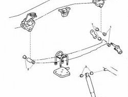 281 р. Полиуретановая втулка рессоры задней подвески Точка Опоры  Toyota Land Cruiser ( J70,  80,  70) (1984-2004) 5 дв. дорестайлинг, 5 дв. 1-ый рестайлинг, 3 дв. 2-ой рестайлинг, 5 дв. 2-ой рестайлинг  с доставкой в г. Майкоп. Увеличить фотографию 2