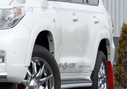 15 349 р. Накладки на колёсные арки JAOS Toyota Land Cruiser 200 дорестайлинг (2007-2012) (Неокрашенные)  с доставкой в г. Майкоп. Увеличить фотографию 3