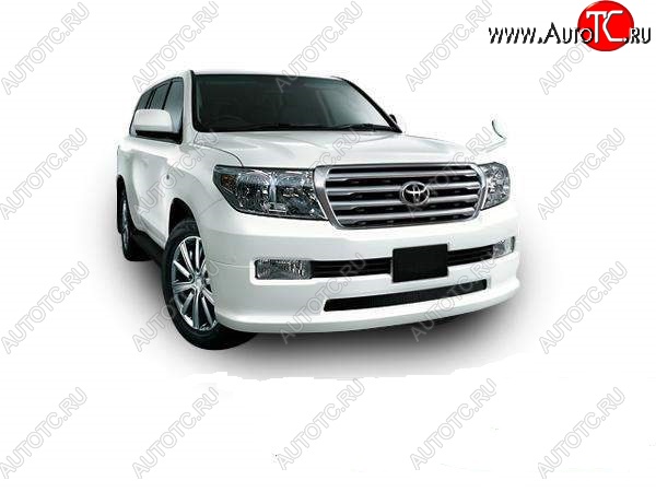 12 799 р. Накладка на передний бампер Modellista Toyota Land Cruiser 200 дорестайлинг (2007-2012) (Неокрашенная)  с доставкой в г. Майкоп