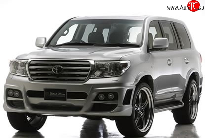27 649 р. Передний бампер Wald Black Bison Toyota Land Cruiser 200 дорестайлинг (2007-2012) (Неокрашенный)  с доставкой в г. Майкоп