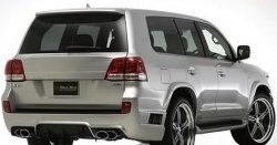18 449 р. Пороги накладки Wald Black Bison Toyota Land Cruiser 200 дорестайлинг (2007-2012) (Неокрашенные)  с доставкой в г. Майкоп. Увеличить фотографию 3
