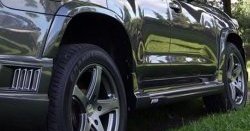 18 449 р. Пороги накладки Wald Black Bison Toyota Land Cruiser 200 дорестайлинг (2007-2012) (Неокрашенные)  с доставкой в г. Майкоп. Увеличить фотографию 4
