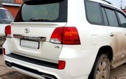 12 099 р. Спойлер Style  Toyota Land Cruiser  200 (2007-2012) дорестайлинг (Неокрашенный)  с доставкой в г. Майкоп. Увеличить фотографию 2