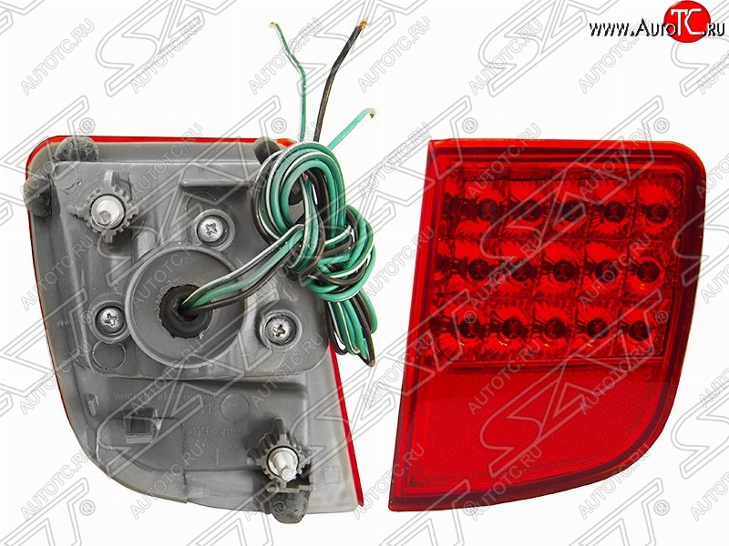 1 279 р. Правый катафот заднего бампера SAT (с диодной подсветкой) Toyota Land Cruiser 200 дорестайлинг (2007-2012)  с доставкой в г. Майкоп