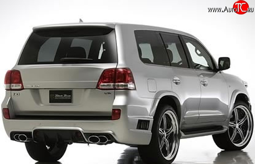 27 649 р. Задний бампер Wald Black Bison Toyota Land Cruiser 200 дорестайлинг (2007-2012) (Неокрашенный)  с доставкой в г. Майкоп