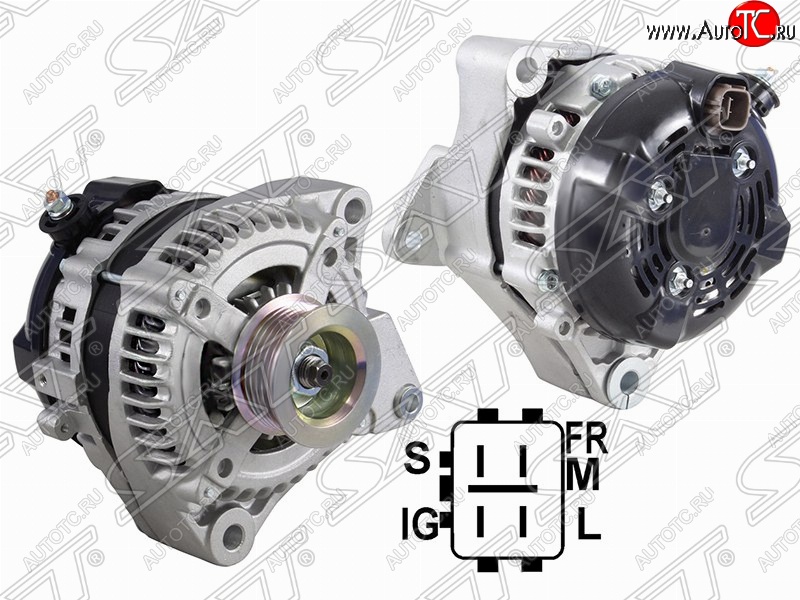 9 549 р. Генератор (4.7) SAT  Toyota Land Cruiser  200 - Tundra  XK50  с доставкой в г. Майкоп