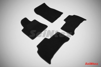 Комплект ворсовых ковриков в салон LUX Seintex Toyota Land Cruiser  200 (2007-2012) дорестайлинг