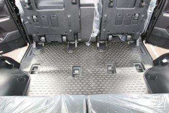 1 239 р. Комплект 3D ковриков салона Element (полиуретан) Toyota Land Cruiser 200 дорестайлинг (2007-2012) (Серые)  с доставкой в г. Майкоп. Увеличить фотографию 2