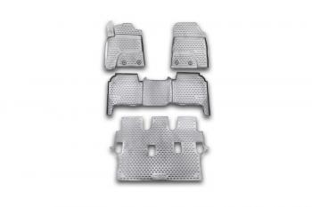 Комплект ковриков салона Element (полиуретан) Toyota Land Cruiser 200 дорестайлинг (2007-2012)