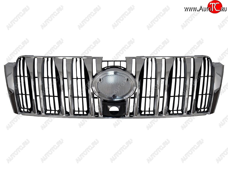 8 299 р. Решётка радиатора (под камеру) SAT Toyota Land Cruiser Prado J150 дорестайлинг (2009-2013)  с доставкой в г. Майкоп