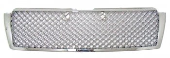 Решётка радиатора (сетка/хром) SAT Toyota Land Cruiser Prado J150 дорестайлинг (2009-2013)