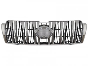 Решётка радиатора SAT (хромированная) Toyota Land Cruiser Prado J150 дорестайлинг (2009-2013)