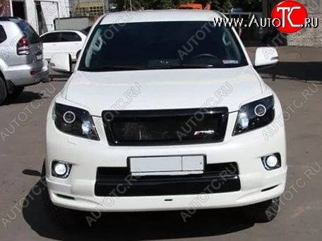 5 899 р. Решётка радиатора TRD Sport Toyota Land Cruiser Prado J150 дорестайлинг (2009-2013) (Неокрашенная)  с доставкой в г. Майкоп