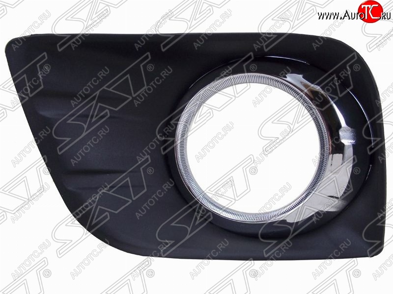 439 р. Левая рамка противотуманной фары SAT Toyota Land Cruiser Prado J150 дорестайлинг (2009-2013)  с доставкой в г. Майкоп