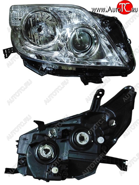 8 999 р. Правая фара (электрокорректор) SAT Toyota Land Cruiser Prado J150 дорестайлинг (2009-2013)  с доставкой в г. Майкоп