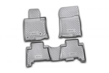 Комплект ковриков салона Element (полиуретан) Toyota Land Cruiser Prado J150 дорестайлинг (2009-2013)