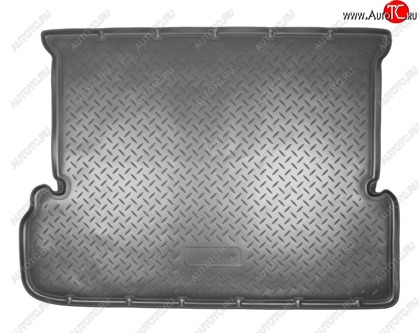 1 799 р. Коврик в багажник Norplast Unidec (7 мест) Toyota Land Cruiser Prado J150 2-ой рестайлинг (2017-2020) (Цвет: черный)  с доставкой в г. Майкоп