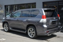 14 099 р. Пластиковые пороги Mz SPEED Toyota Land Cruiser Prado J150 дорестайлинг (2009-2013)  с доставкой в г. Майкоп. Увеличить фотографию 3
