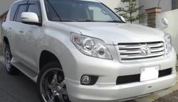 3 489 р. Решётка радиатора Elford Toyota Land Cruiser Prado J150 дорестайлинг (2009-2013) (Неокрашенная)  с доставкой в г. Майкоп. Увеличить фотографию 2