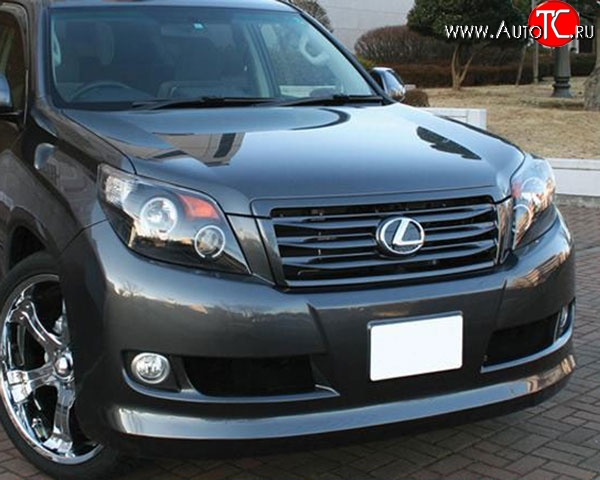 3 489 р. Решётка радиатора Elford Toyota Land Cruiser Prado J150 дорестайлинг (2009-2013) (Неокрашенная)  с доставкой в г. Майкоп