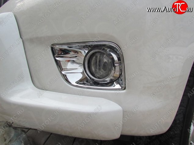 3 599 р. Подиумы противотуманных фар СТ Toyota Land Cruiser Prado J150 дорестайлинг (2009-2013)  с доставкой в г. Майкоп