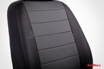 5 999 р. Чехлы на сиденья из экокожи Seintex  Toyota Land Cruiser Prado  J150 (2009-2013) дорестайлинг (Черный)  с доставкой в г. Майкоп. Увеличить фотографию 4