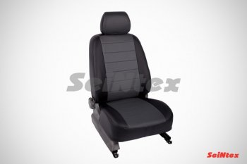 5 999 р. Чехлы на сиденья из экокожи Seintex  Toyota Land Cruiser Prado  J150 (2009-2013) дорестайлинг (Черный)  с доставкой в г. Майкоп. Увеличить фотографию 5