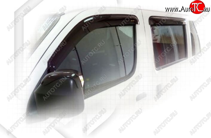 2 079 р. Дефлектора окон CA-Plastic  Toyota LiteAce  S400 (2008-2020) (Classic полупрозрачный)  с доставкой в г. Майкоп