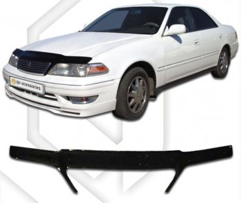 Дефлектор капота CA-Plastiс exclusive Toyota Mark 2 X100 седан (1996-2000)