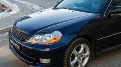 999 р. Реснички на фары RA Toyota Mark 2 X110 седан дорестайлинг (2000-2002) (Неокрашенные)  с доставкой в г. Майкоп. Увеличить фотографию 5