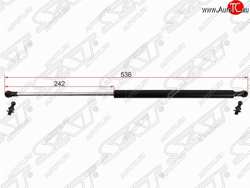 999 р. Газовый упор капота SAT  Toyota Mark 2  X110 (2000-2002) седан дорестайлинг  с доставкой в г. Майкоп