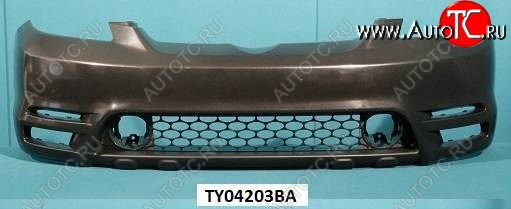27 999 р. Передний бампер TYG Toyota Matrix E130 (2003-2008) (Неокрашенный)  с доставкой в г. Майкоп