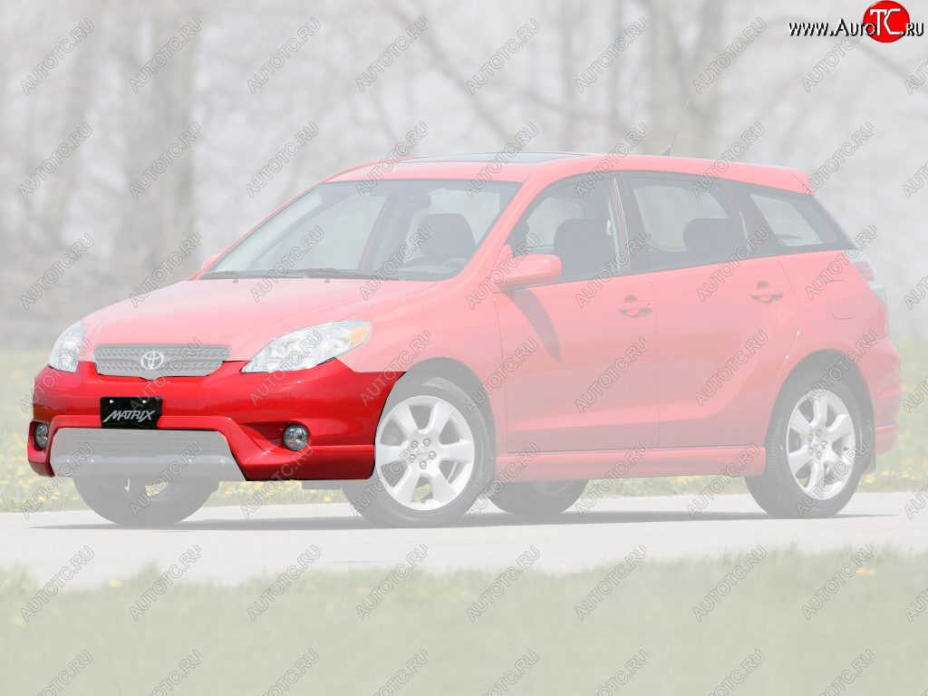 9 549 р. Передний бампер TYG Toyota Matrix E130 (2003-2008) (Неокрашенный)  с доставкой в г. Майкоп