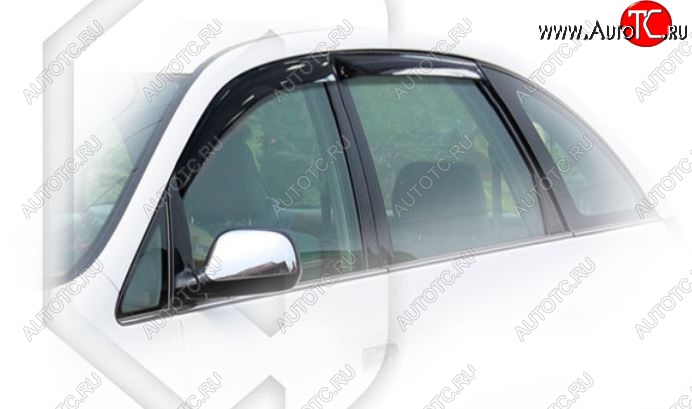 2 099 р. Дефлектора окон CA-Plastiс Toyota Nadia XN10 дорестайлинг (1998-2001) (Classic полупрозрачный, Без хром.молдинга)  с доставкой в г. Майкоп