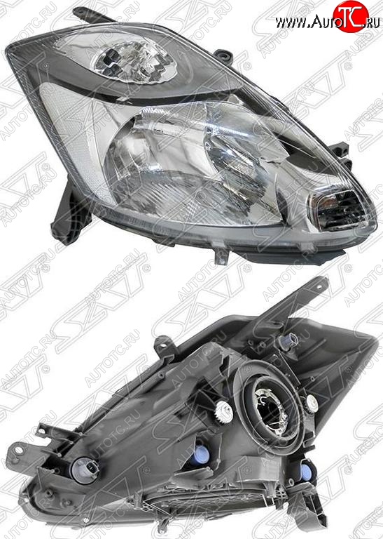 8 249 р. Правая фара SAT Toyota Passo 1 (2004-2010)  с доставкой в г. Майкоп
