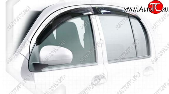 1 999 р. Дефлектора окон CA-Plastiс  Toyota Passo  2 (2010-2016) (Classic полупрозрачный)  с доставкой в г. Майкоп