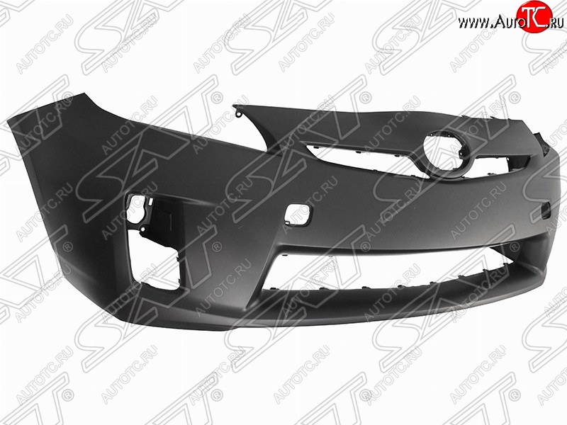 5 599 р. Передний бампер SAT (Тайвань) Toyota Prius XW30 дорестайлинг (2009-2011) (Неокрашенный)  с доставкой в г. Майкоп