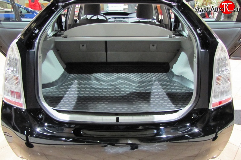 3 299 р. Коврик в багажник Element (полиуретан) Toyota Prius Alfa лифтбек рестайлинг (2011-2015)  с доставкой в г. Майкоп