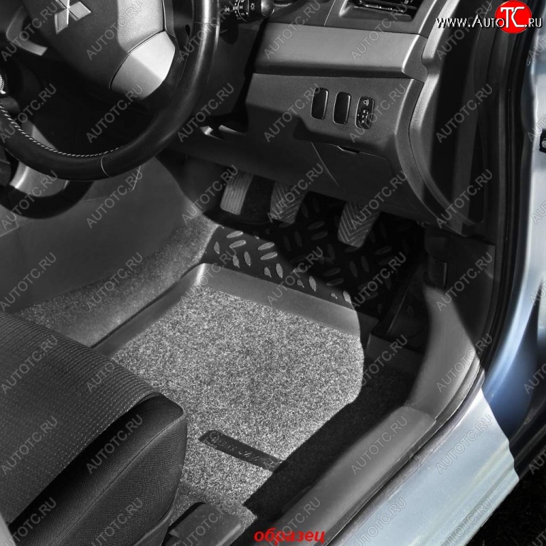 3 599 р. Коврики в салон (правый руль) Aileron 3D Soft Toyota Prius Alfa лифтбек рестайлинг (2011-2015)  с доставкой в г. Майкоп