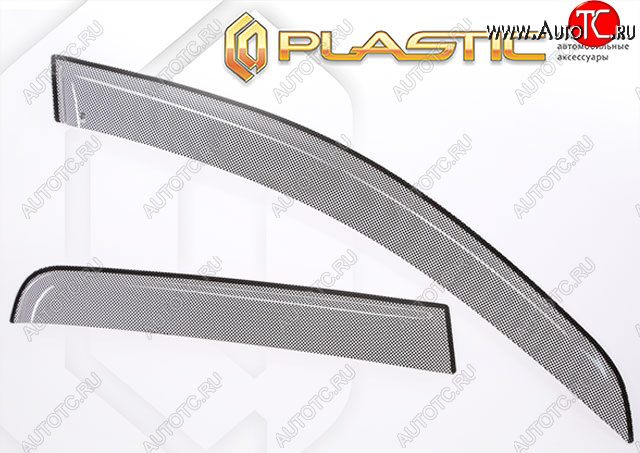2 979 р. Дефлектора окон CA-Plastic Toyota Raize A210A,A202A,A200A,A201A (2019-2025) (серия шелкография черная)  с доставкой в г. Майкоп