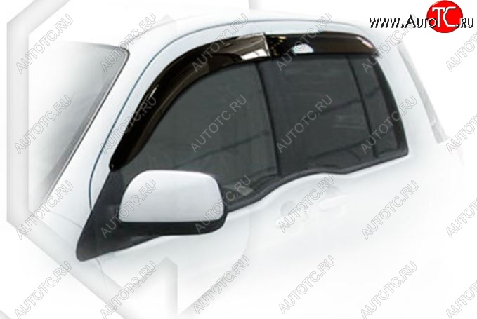 2 079 р. Дефлектора окон CA-Plastic Toyota Raum (2003-2011) (Classic полупрозрачный, Без хром.молдинга)  с доставкой в г. Майкоп