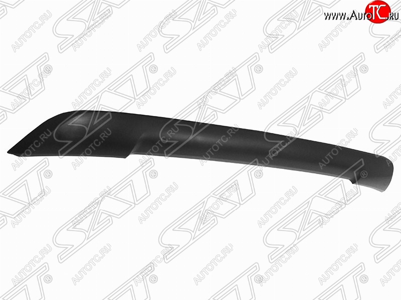 3 699 р. Накладка переднего бампера SAT. Toyota RAV4 XA40 5 дв. рестайлинг (2015-2019) (Черная)  с доставкой в г. Майкоп